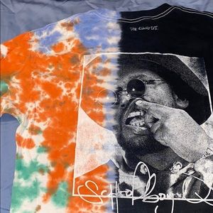 TDE Schoolboy Q Blank Face Tour Tye Dye LongSleeve